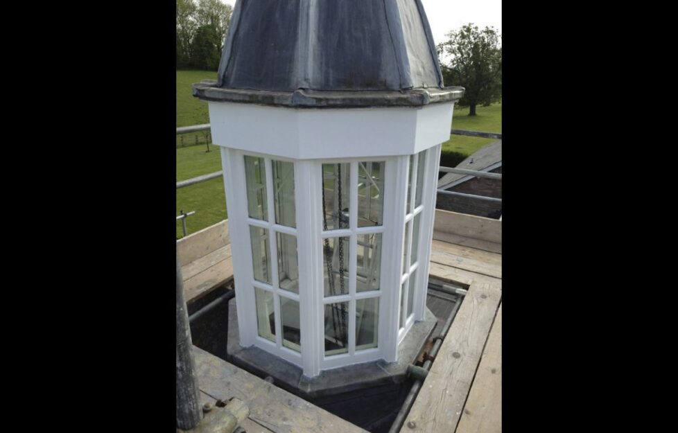 bespoke carpentry for cupola replacement