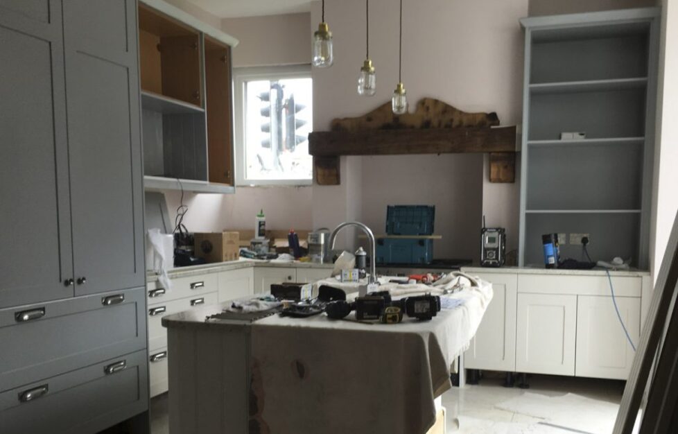 Bespoke kitchen build and installation