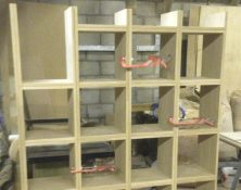 bespoke carpentry fitted bookcase design and installation