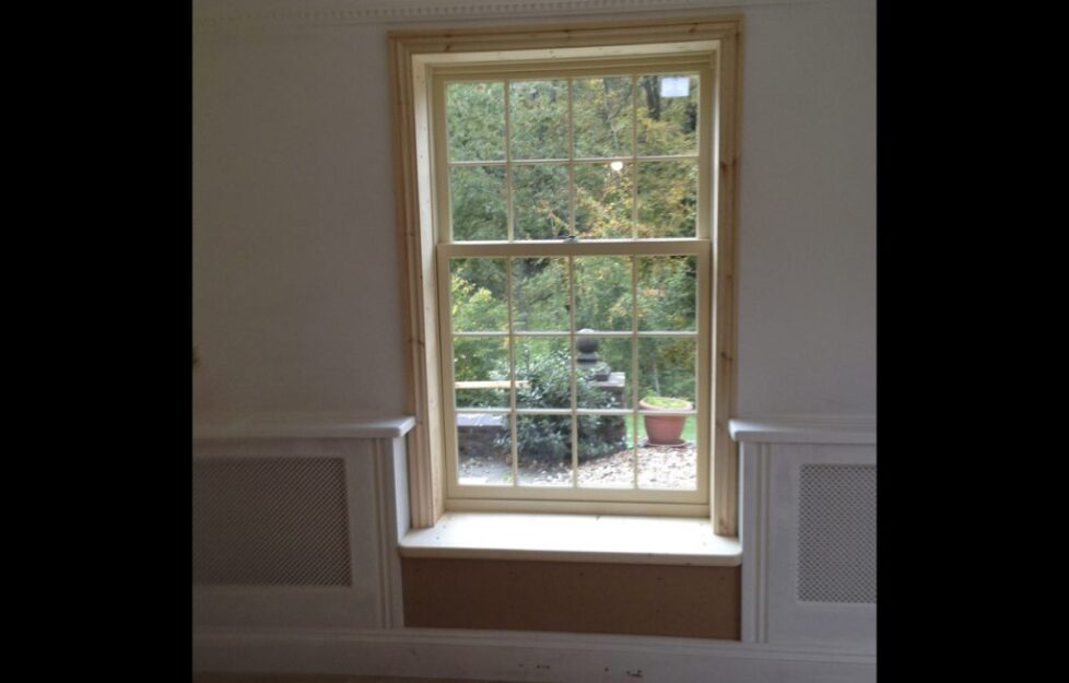 Wooden window replacement