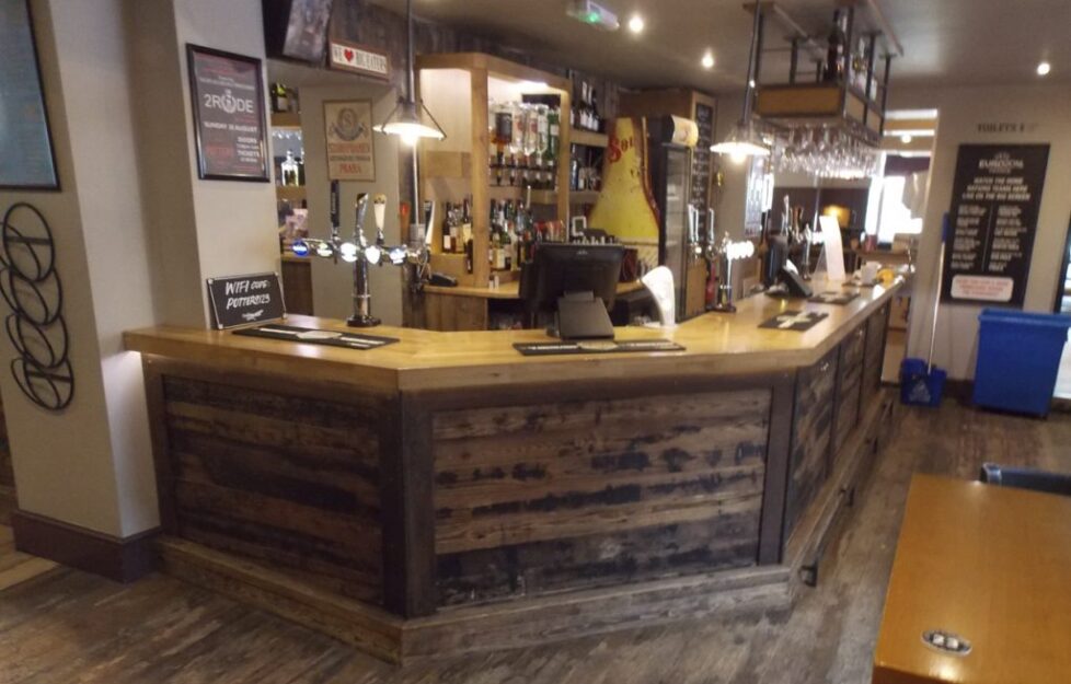 Potters Interior Pub Bar Fitout