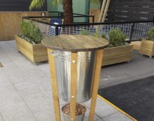 Pub Roof Terrace Table design and build