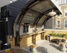 Pub Roof Terrace Shelter fitout