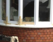 Wooden window frame repair